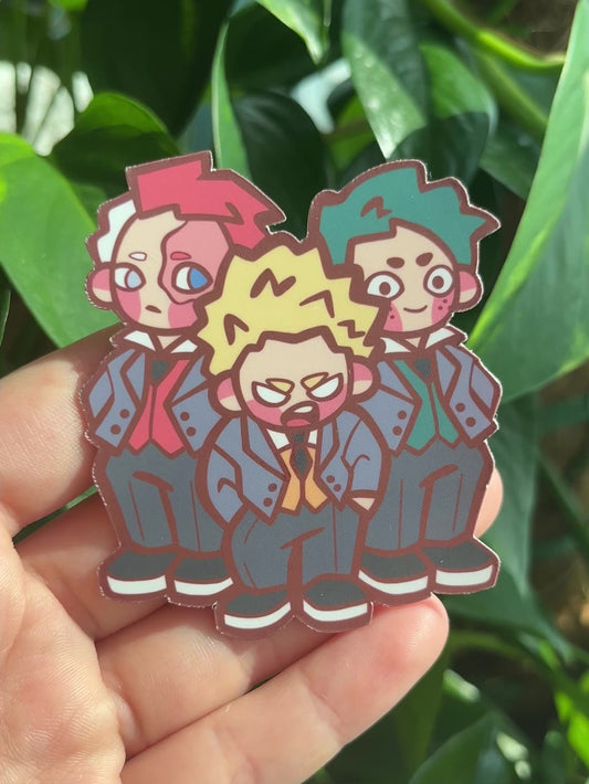 ملصق - ثلاثي بتلر