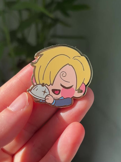 Magnet on Enamel Pin - The "Wanted" Collection
