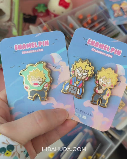 Enamel Pin Set - Baku Moments