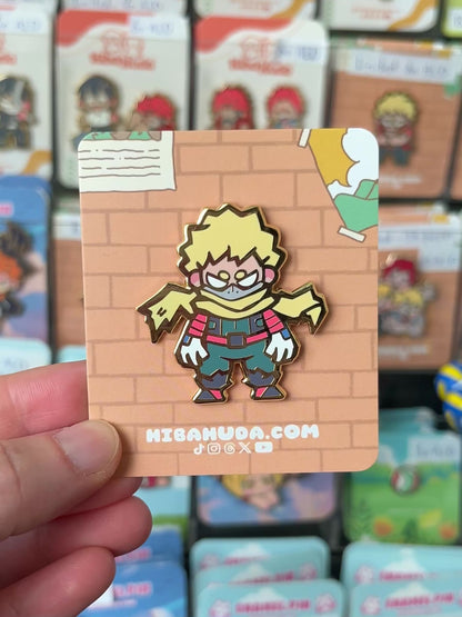 دبوس معدني مطلي بالمينا قابل للجمع - إصدار محدود من مجموعة فان بوي