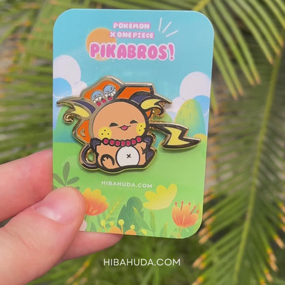 Enamel Pin Set - LIMITED EDITION Pikabros