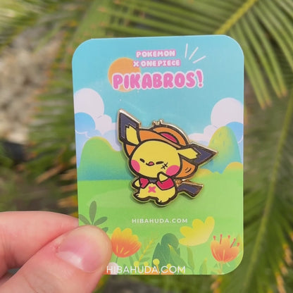 Enamel Pin Set - LIMITED EDITION Pikabros