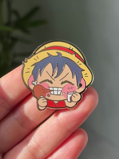 Magnet on Enamel Pin - The "Wanted" Collection