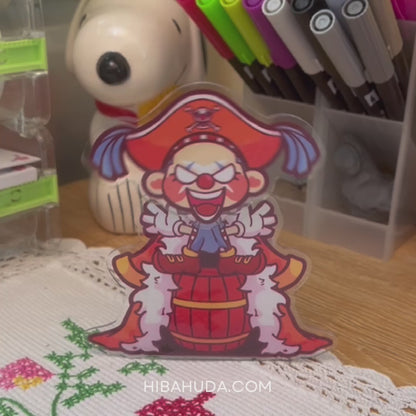 Acrylic Bobble Head - Mini Clown