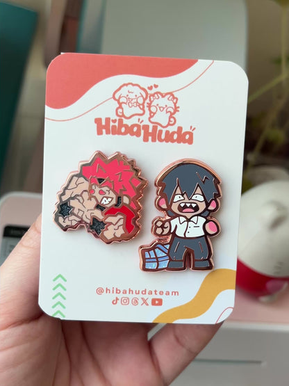 Enamel Pin Set - Kiri Moments LIMITED EDITION glitter variant