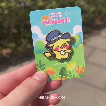 Enamel Pin Set - LIMITED EDITION Pikabros