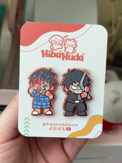 Enamel Pin Set - Kiri Moments LIMITED EDITION glitter variant