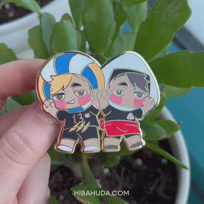 Enamel Pin - Twins