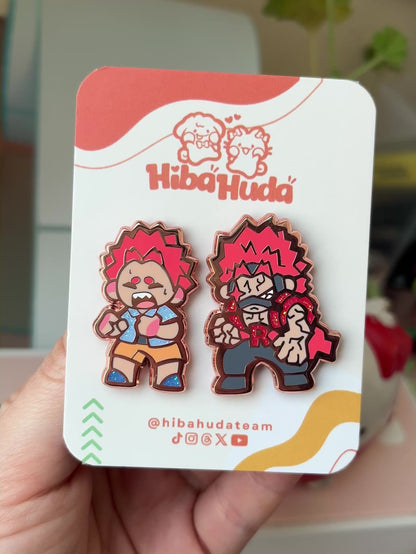 Enamel Pin Set - Kiri Moments LIMITED EDITION glitter variant