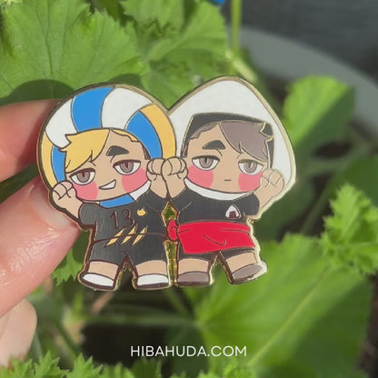 Enamel Pin - Twins