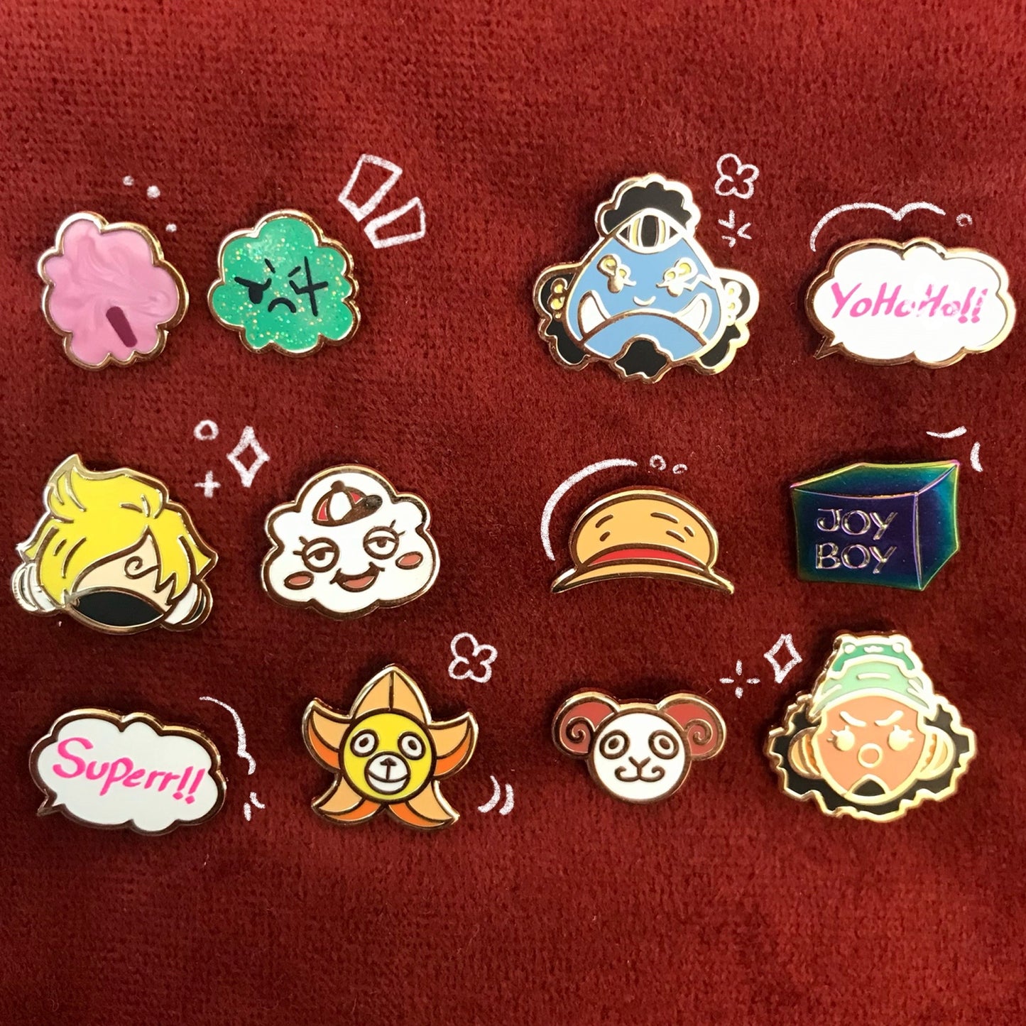 Enamel Pin Set - Mini Mugis' Sets