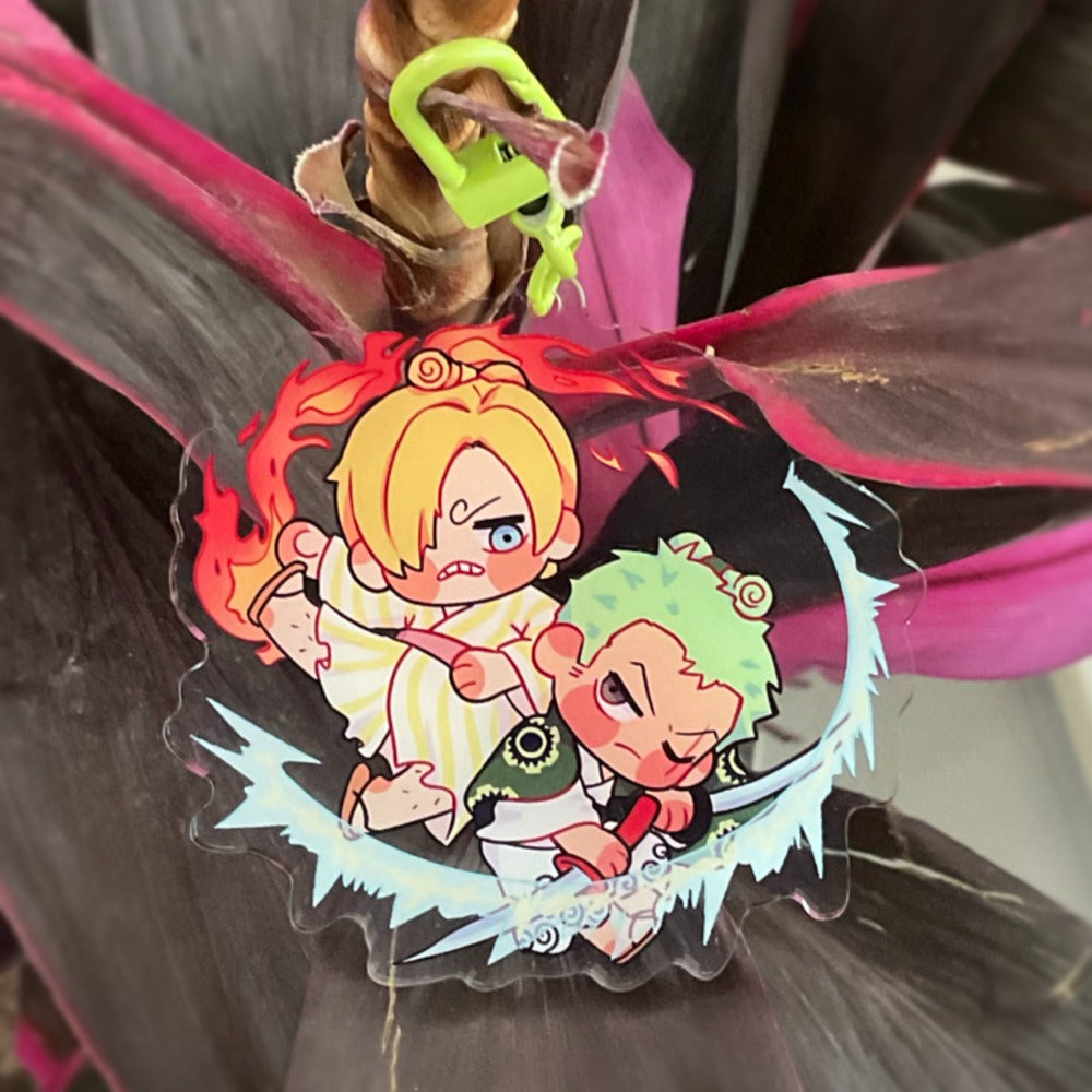 Acrylic Keychain - Double Trouble